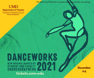 UMD Dance Works Logo 
