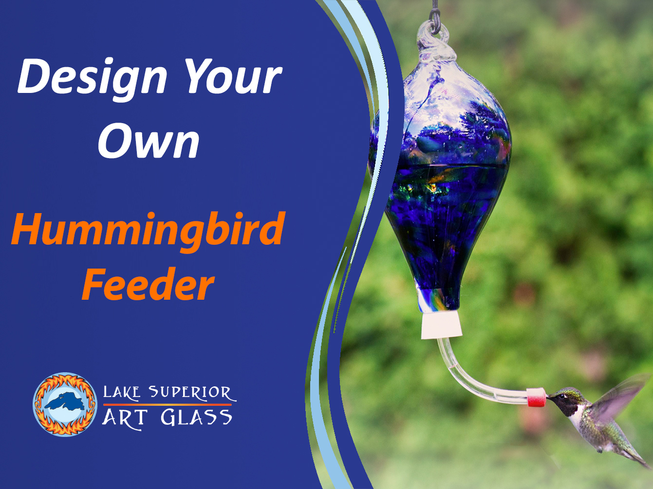 Design your own hummingbird feeder