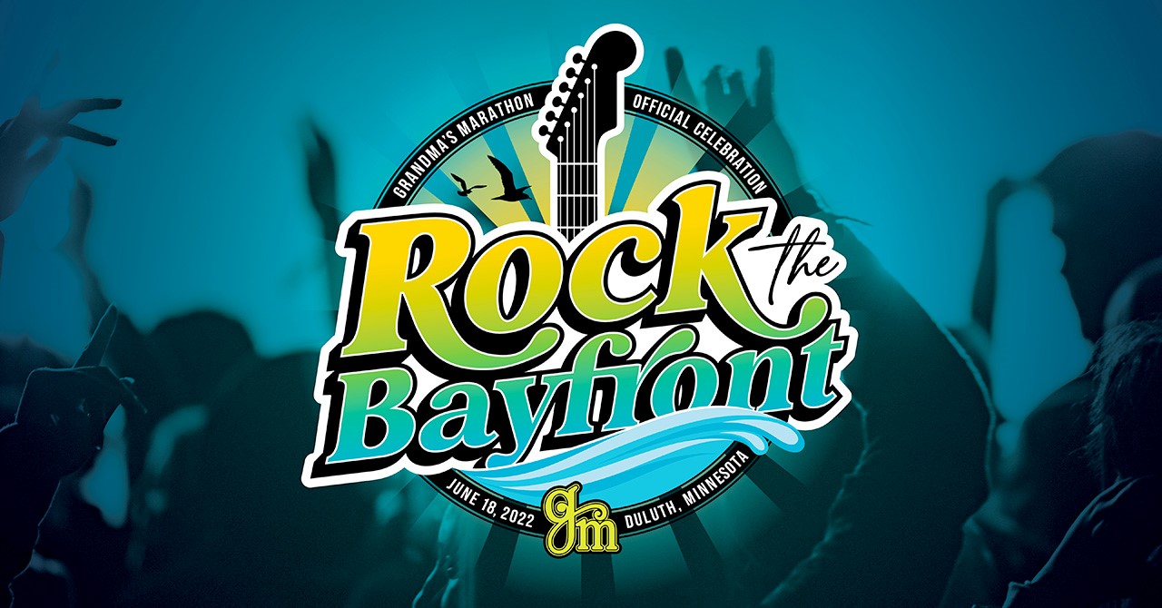 Rock the Bayfront at Grandma's Marathon poster