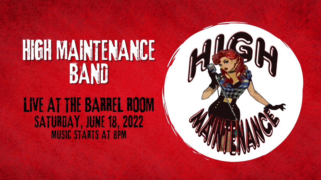 high maintenance band graphic