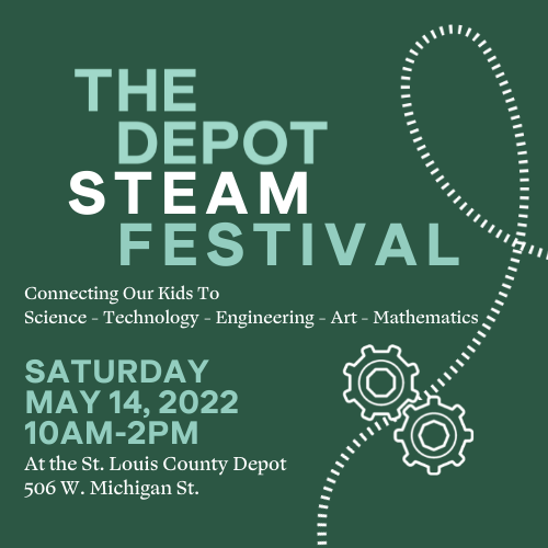 The Depot STEAM Festival poster