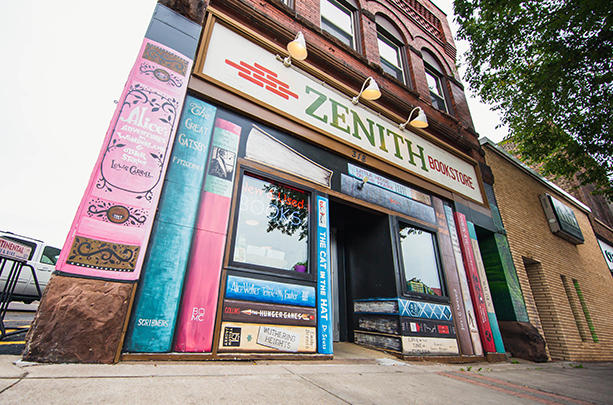 zenith bookstore storefront