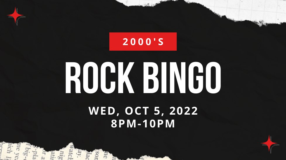 2000's rock bino at Burrito Union
