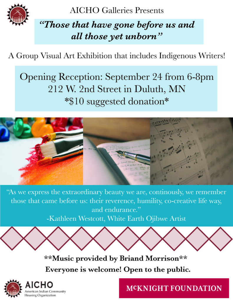 AICHO's Group Visual Art Exhibition Reception | Visit Duluth