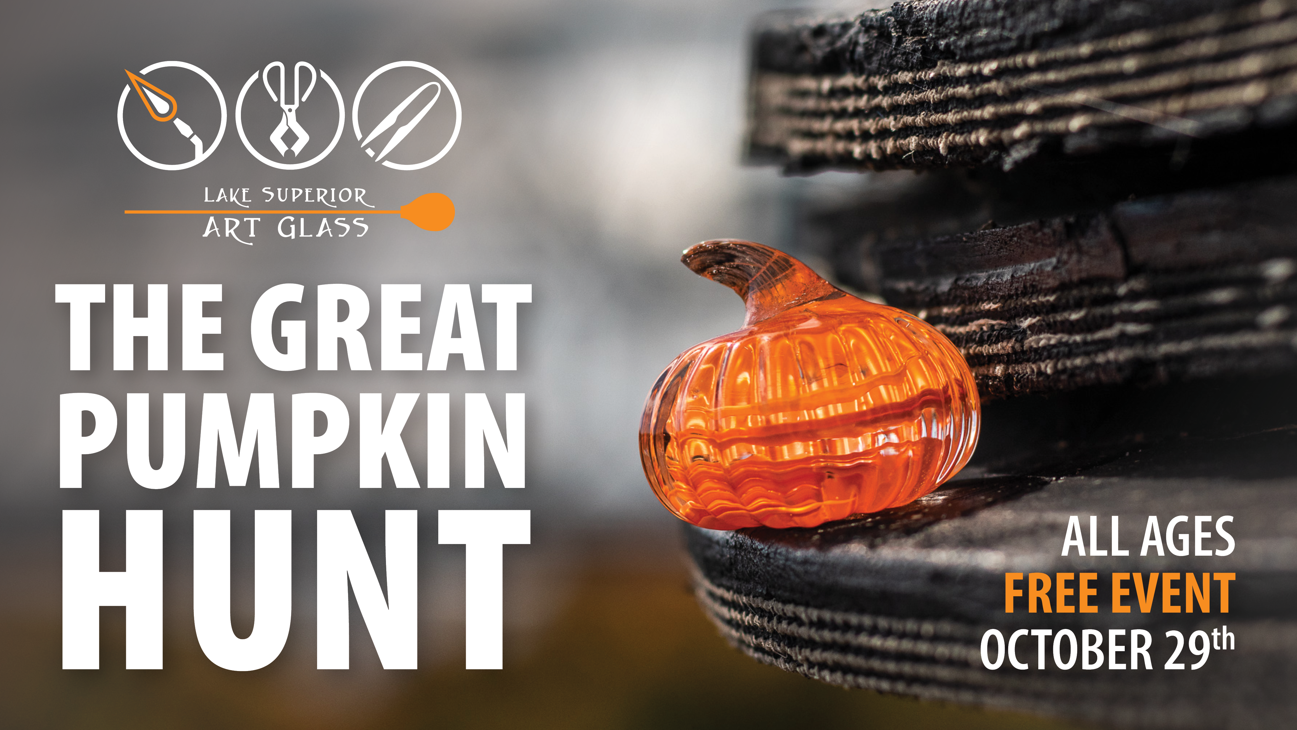 Lake Superior Art Glass: The Great Pumpkin Hunt