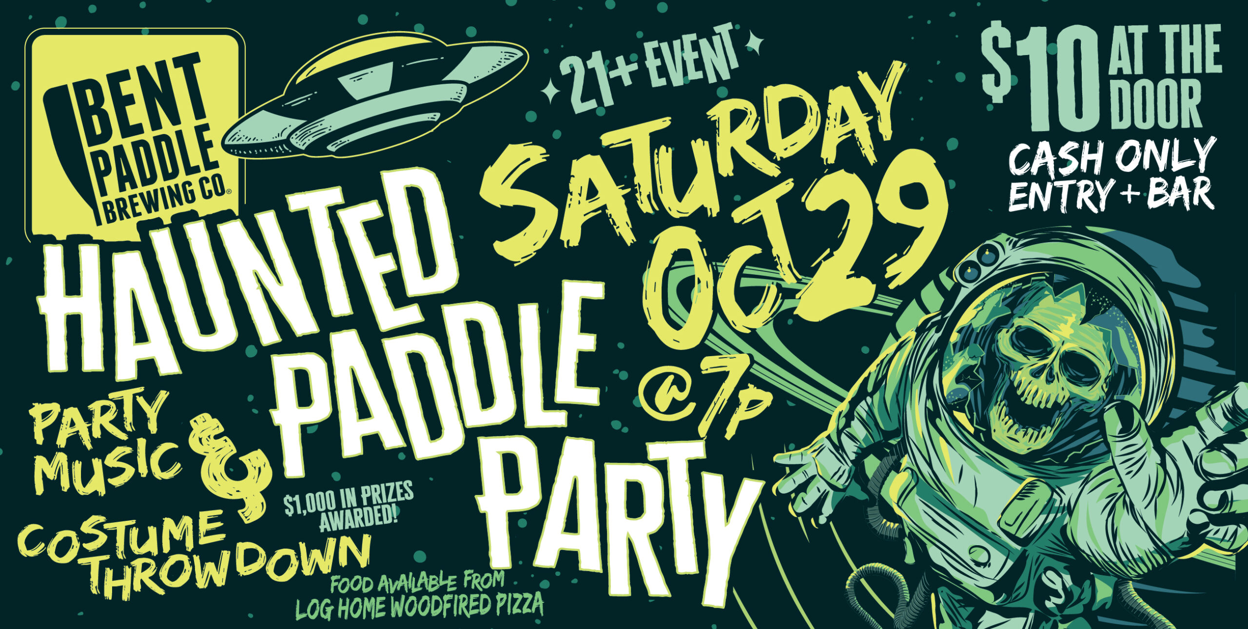 Haunted Paddle Party