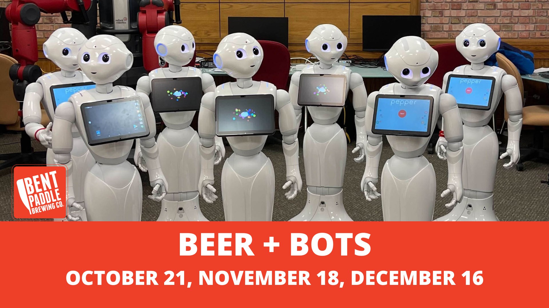 Beer + Bots at Bent Paddle