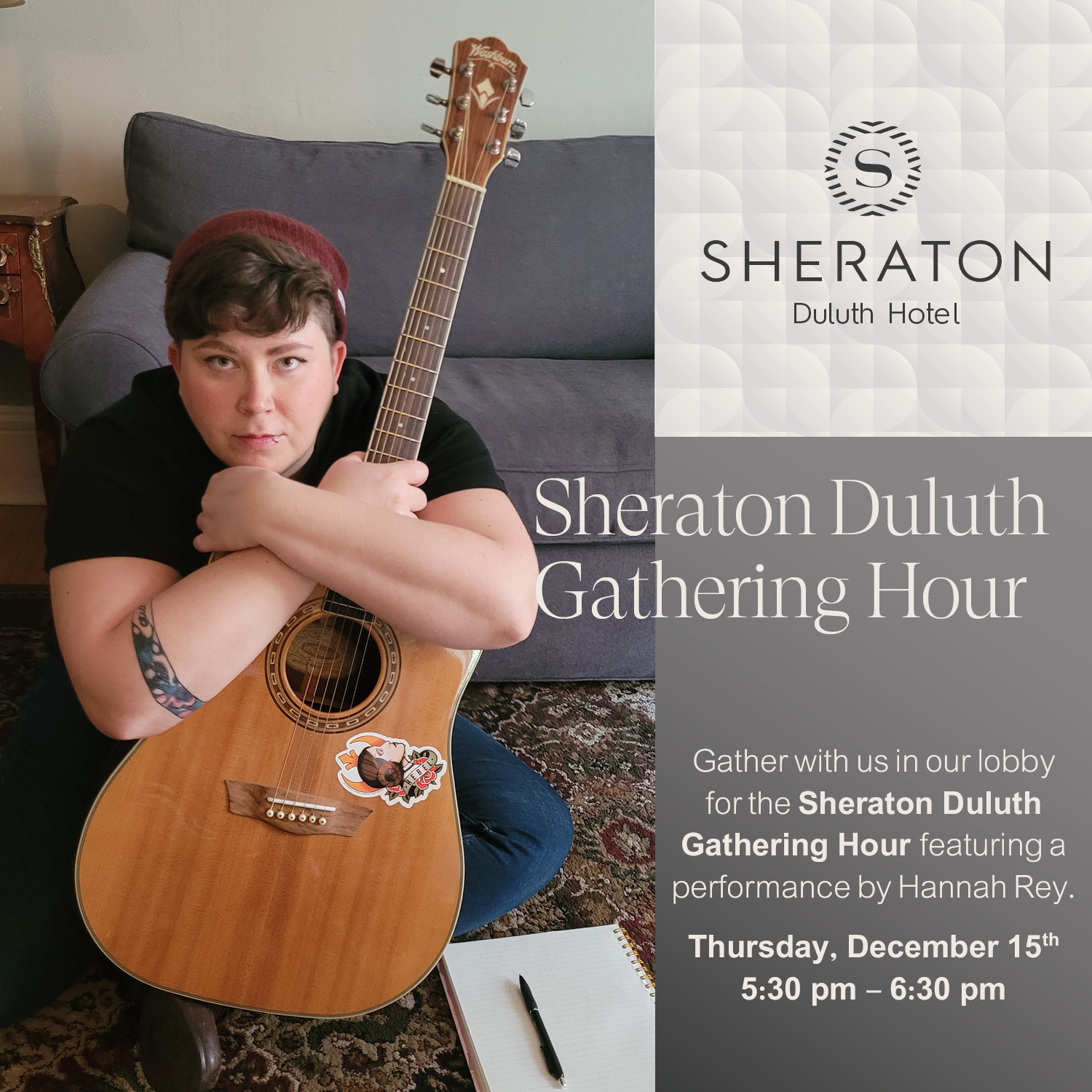 Sheraton Gathering Hour with Hannah Rey