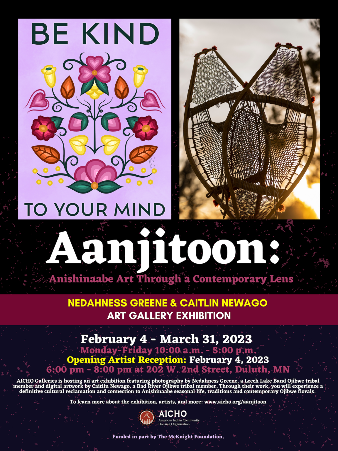 Opening Artist Reception of Aanjitoon: Anishinaabe Art Through a ...