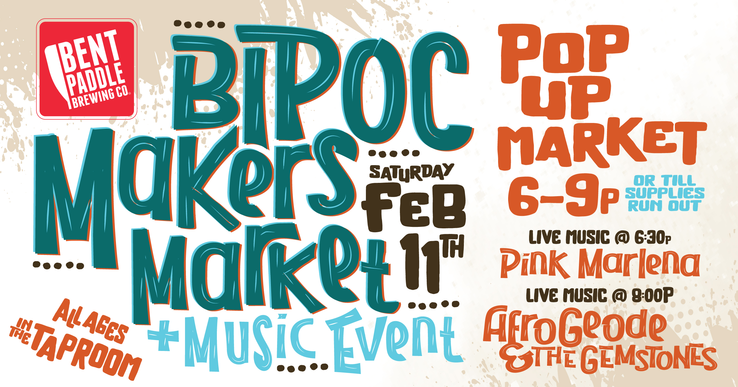 BIPOC Makers Market & Music at Bent Paddle