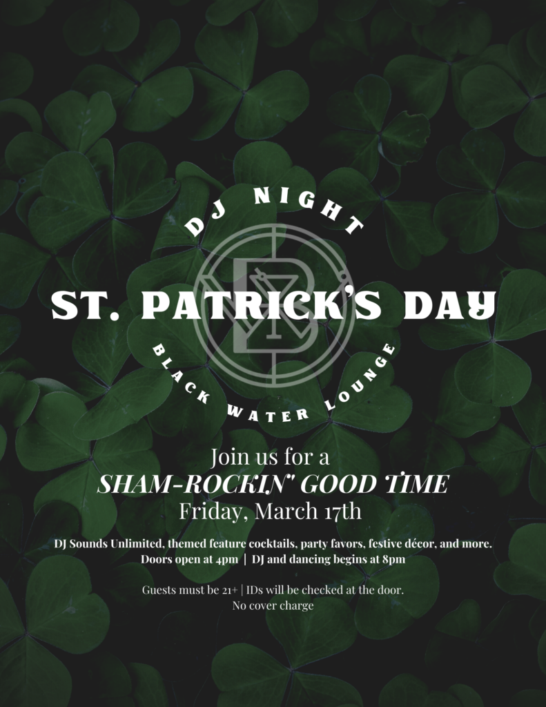 St Patricks Day Party At Black Water Lounge • Visit Duluth