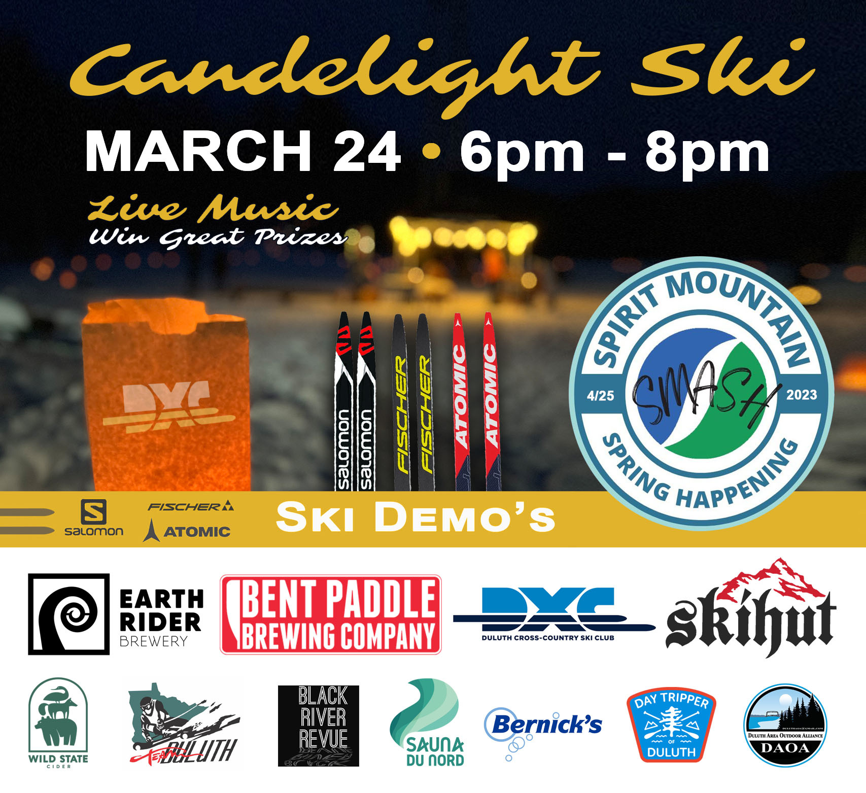 SMASH DXC Candlelight Ski