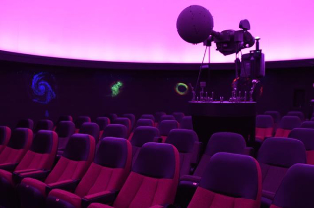 Interior of the marshall w. Alworth planetarium in duluth, mn.
