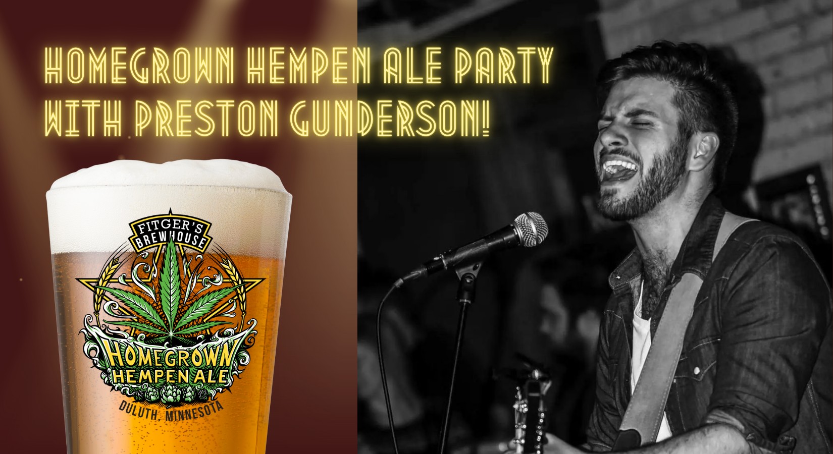 Homegrown Hempen Ale Release Party with Preston Gunderson