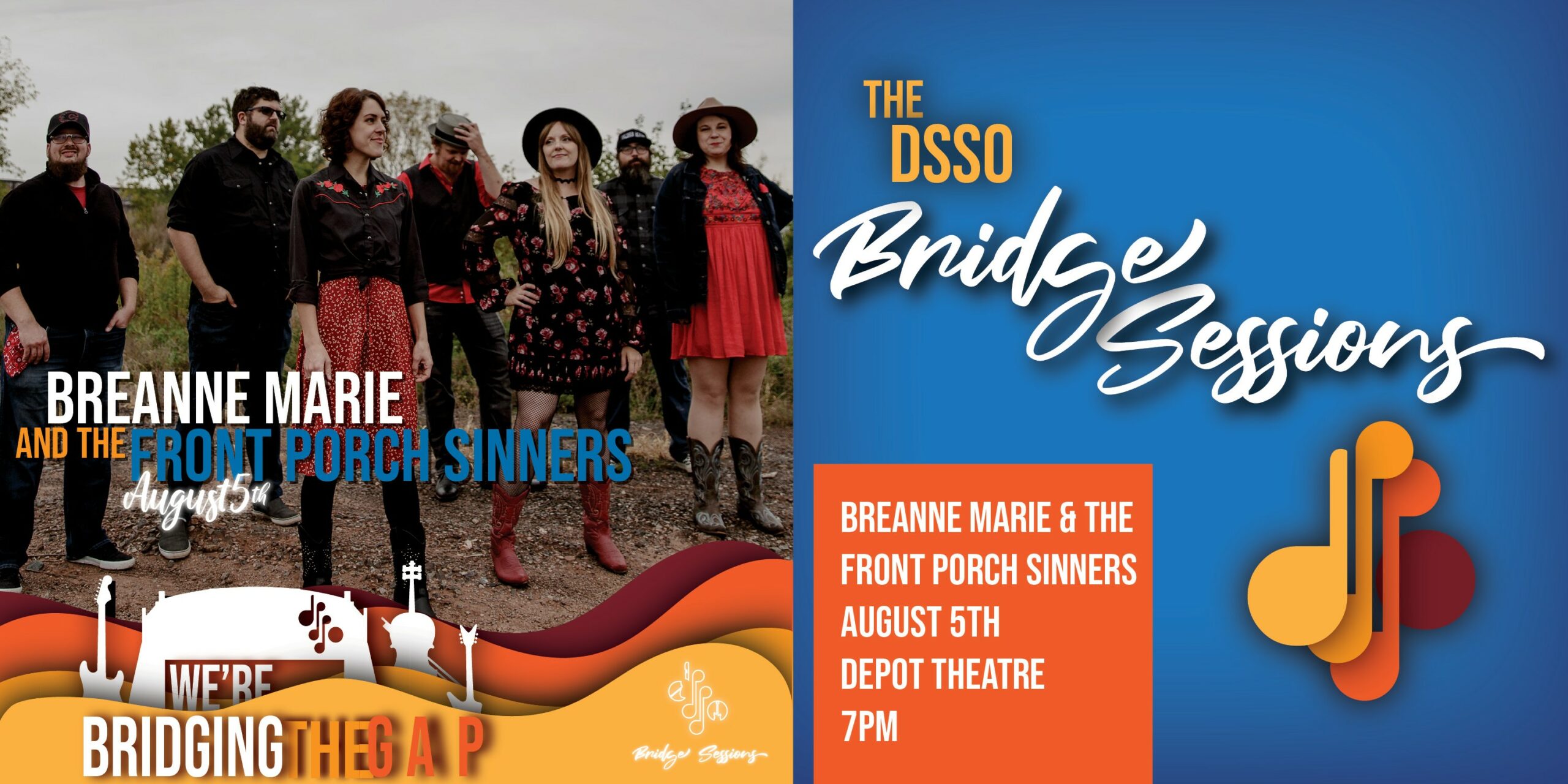 The DSSO Bridge Sessions: Breanne Marie & the Front Porch Sinners