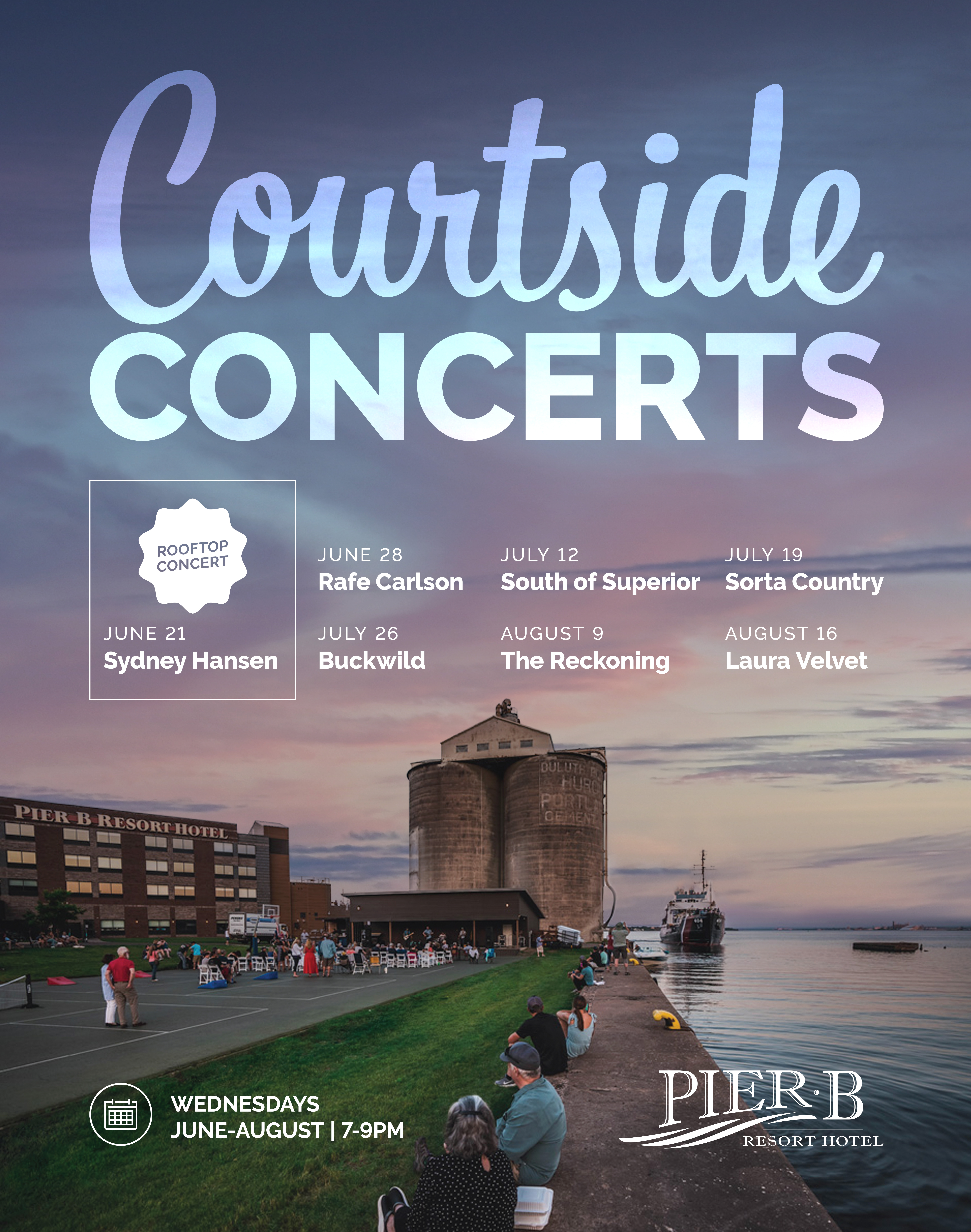 Courtside Concert at Pier B