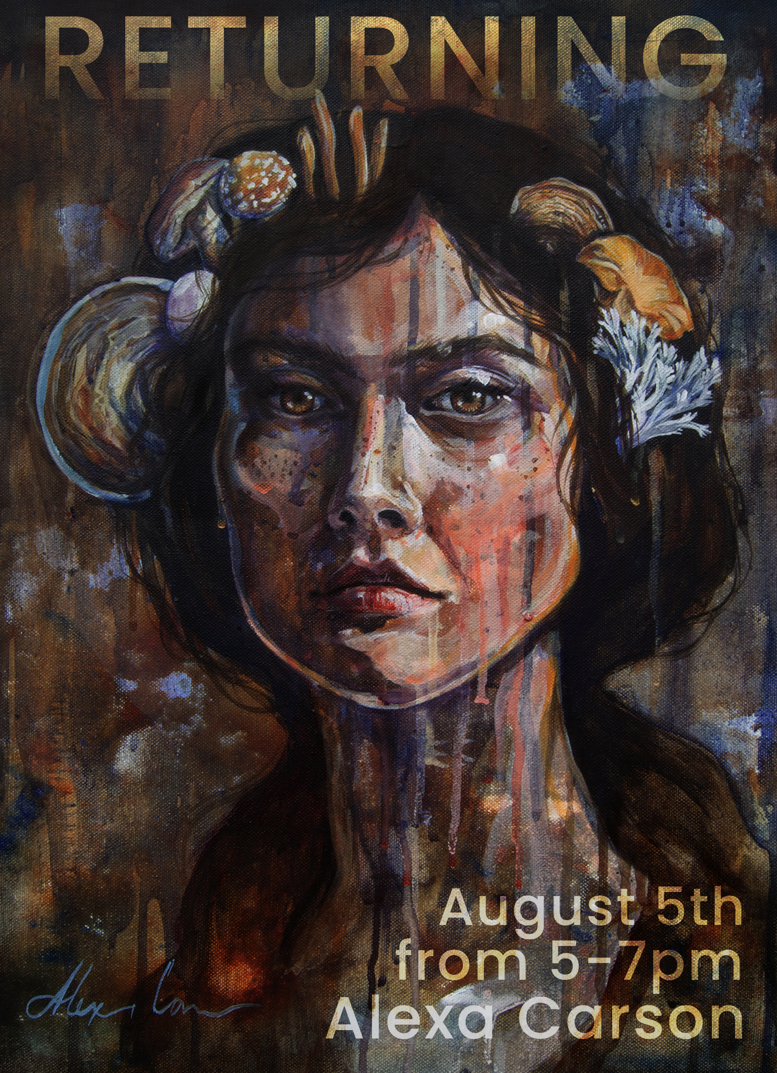 "Returning" Opening Art Reception featuring Painter, Alexa Carson