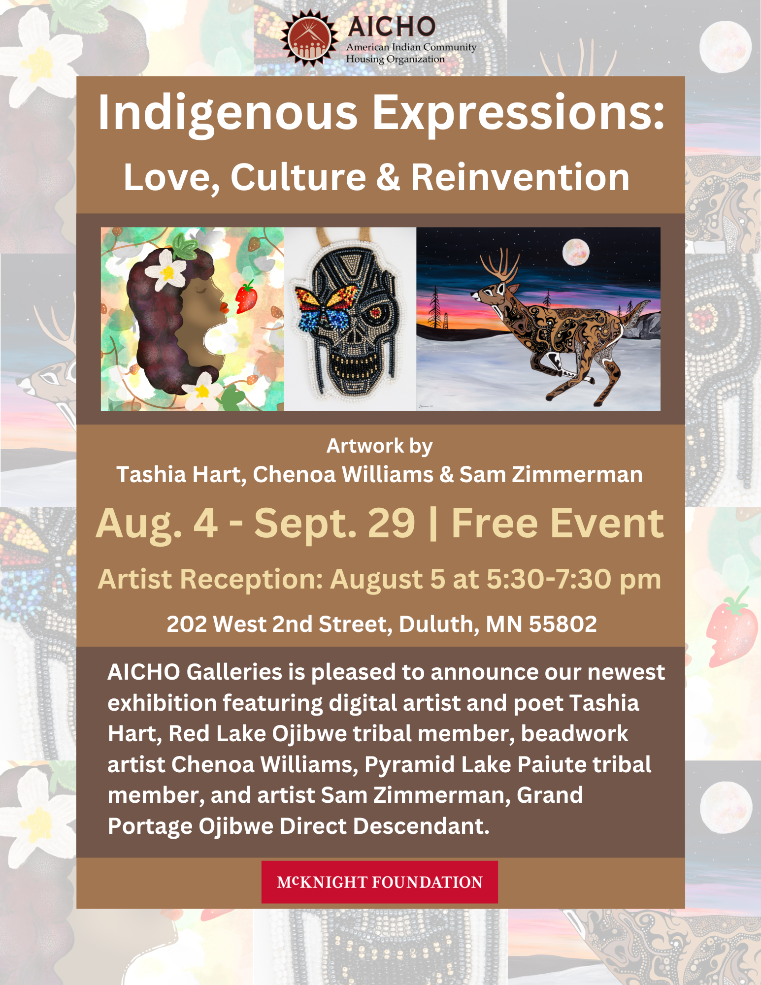 Indigenous Expressions: Love, Culture & Reinvention Artists' Reception