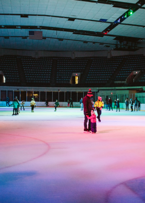 indoor ice skating
