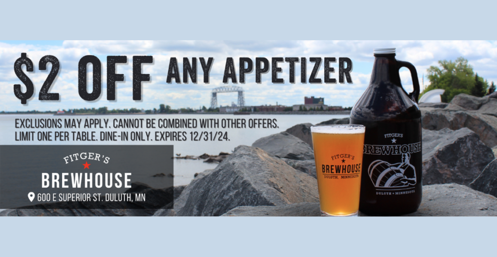 Fitger's Brewhouse coupon