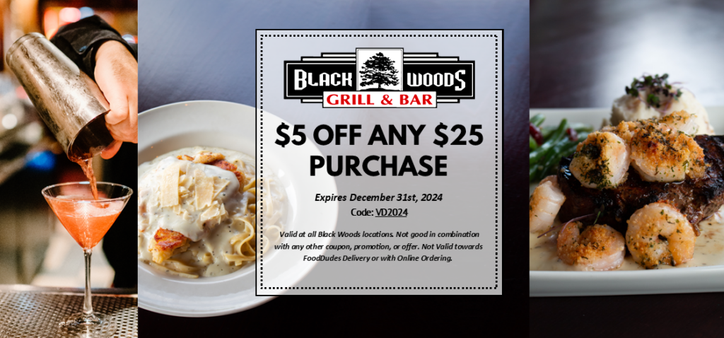 blackwoods grill & bar coupon