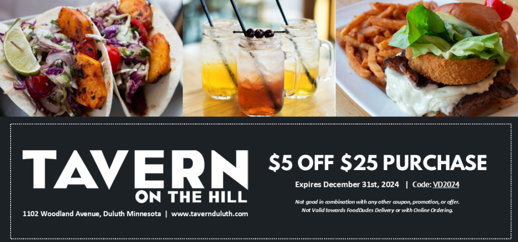 Tavern on the Hill coupon