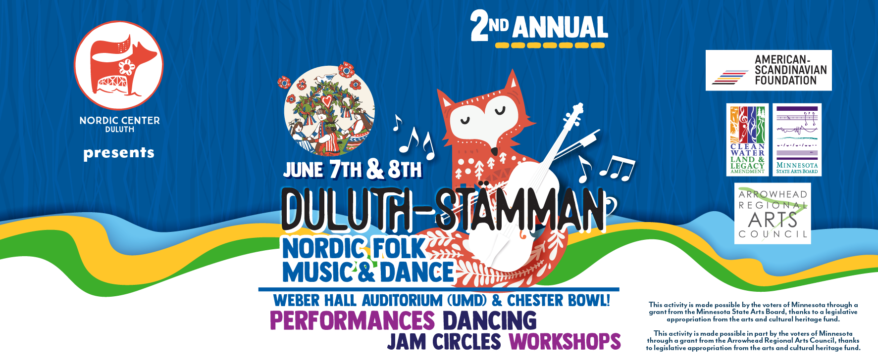 Duluth Stamman Event Graphic