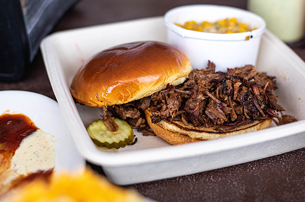 Brisket sandwich