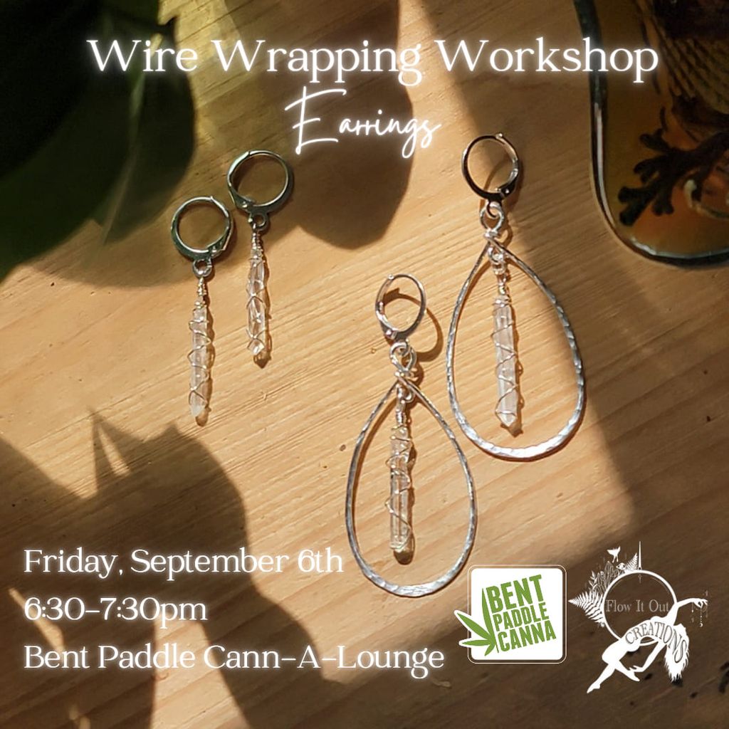 Wire Wrapping Workshop Earrings