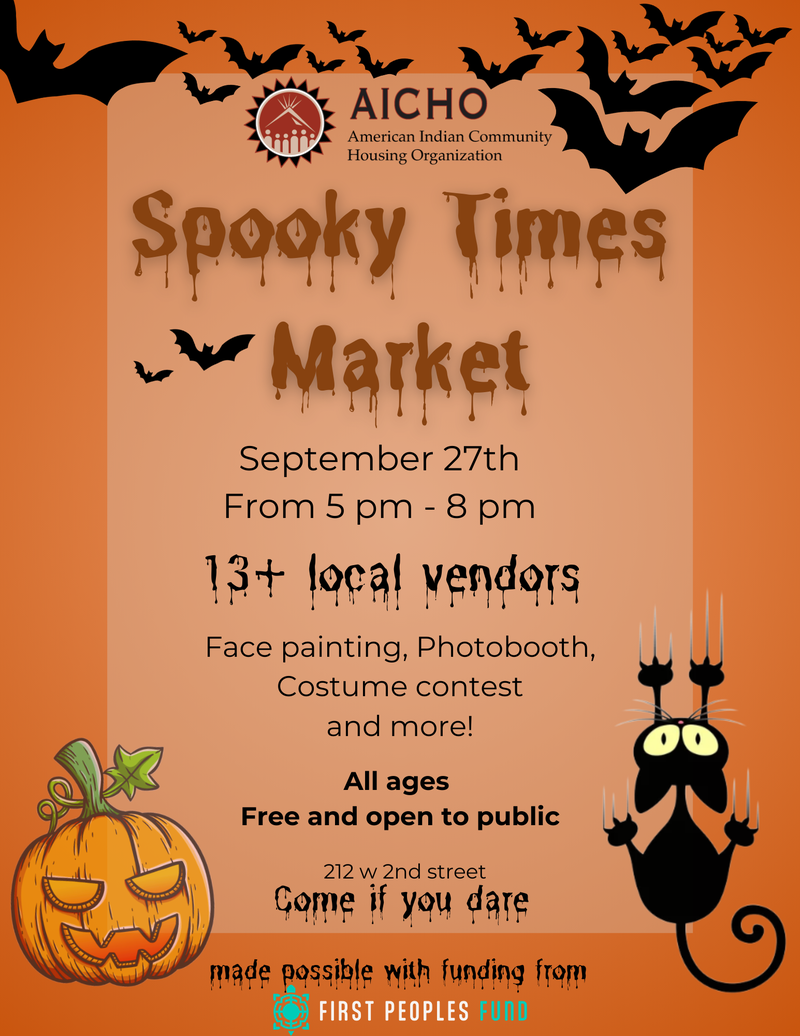 AICHO's Spooky Times Market