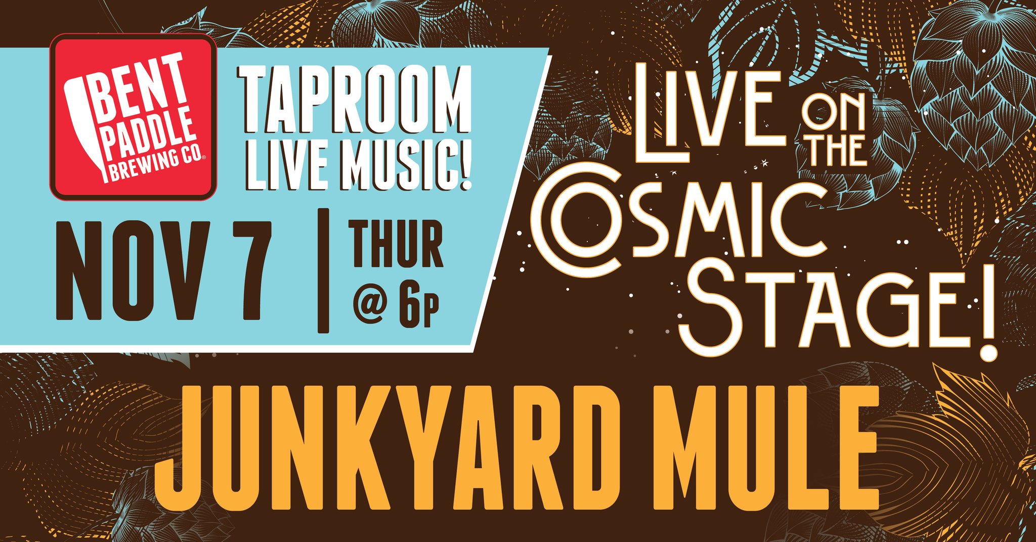 Taproom Live Music! Junkyard Mule