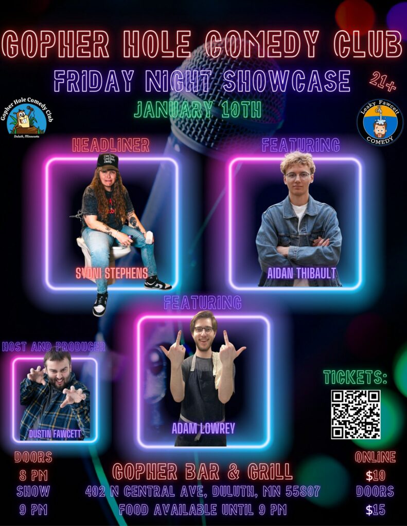 Gopher Hole Comedy Club Friday Night Showcase | Visit Duluth