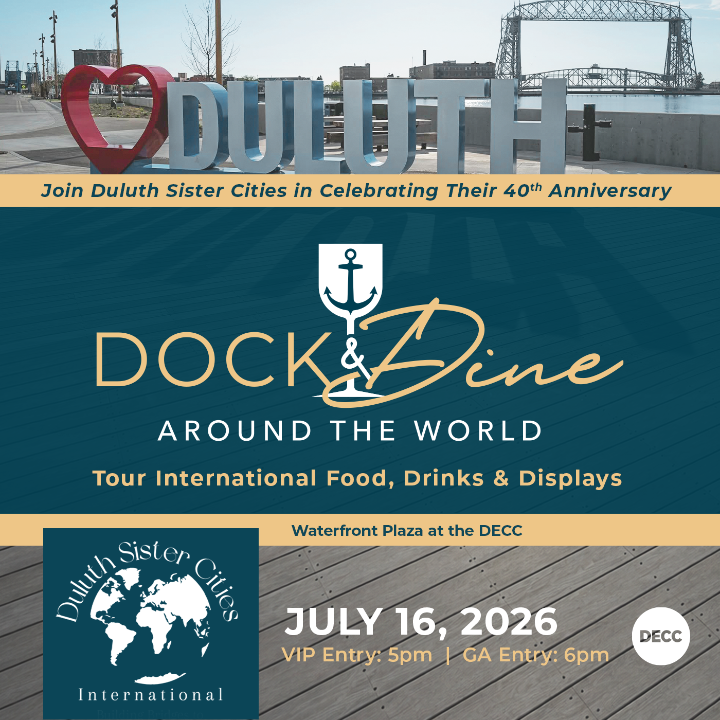 Dock and dine around the world 1 Image 4