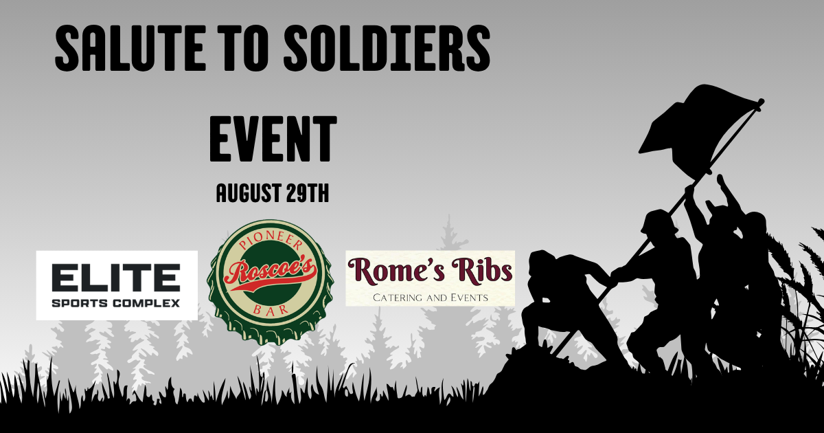 Salute to soldiers event