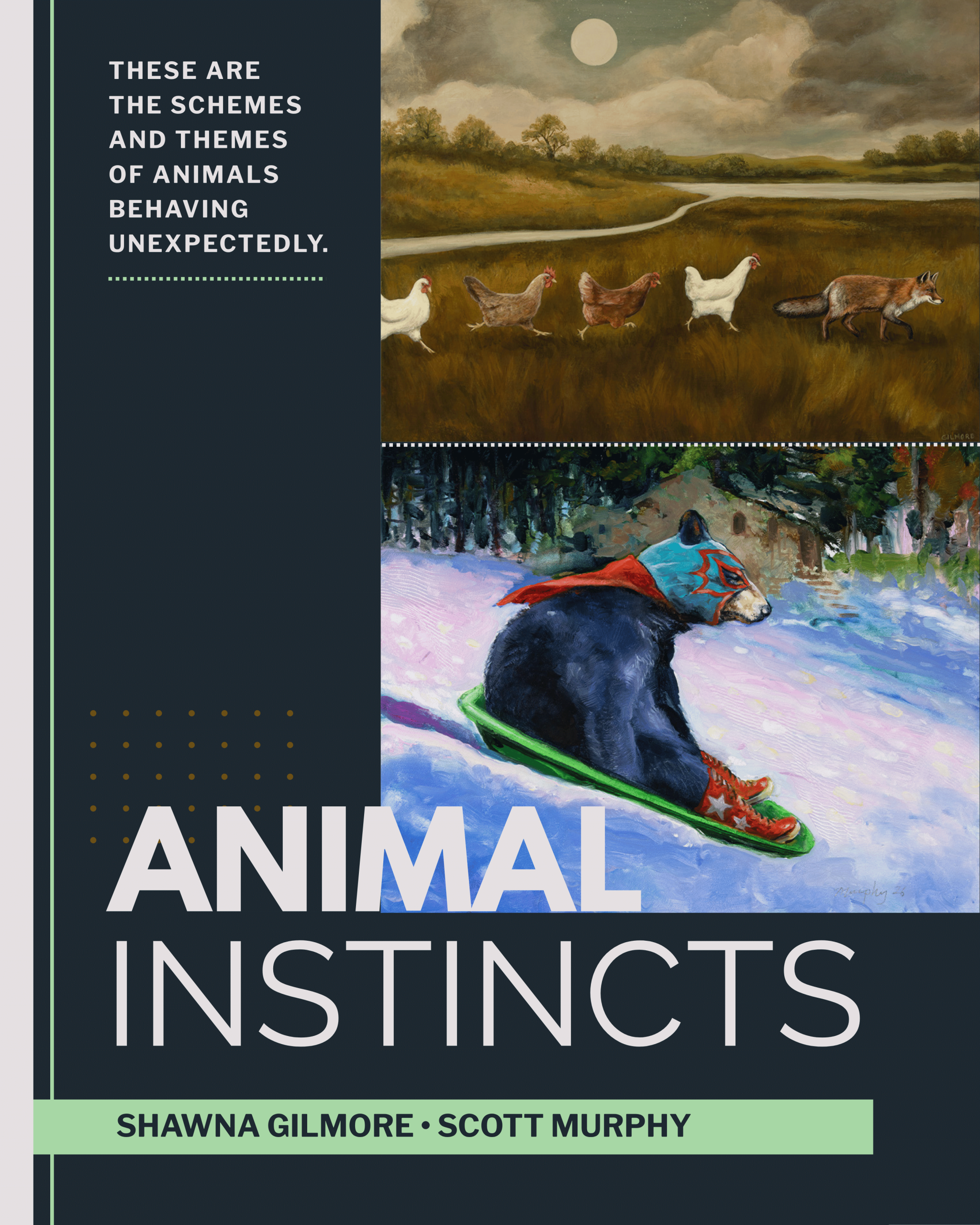 Animal Instincts | Art Exhibit by Shawna Gilmore + Scott Murphy