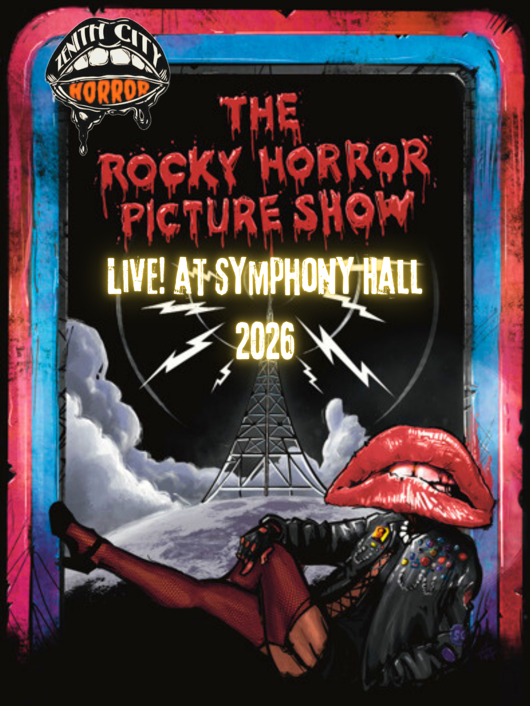 Zenith city horror: rocky horror picture show 1 November 1st 730 p. M poster us 20260729 103419 0000