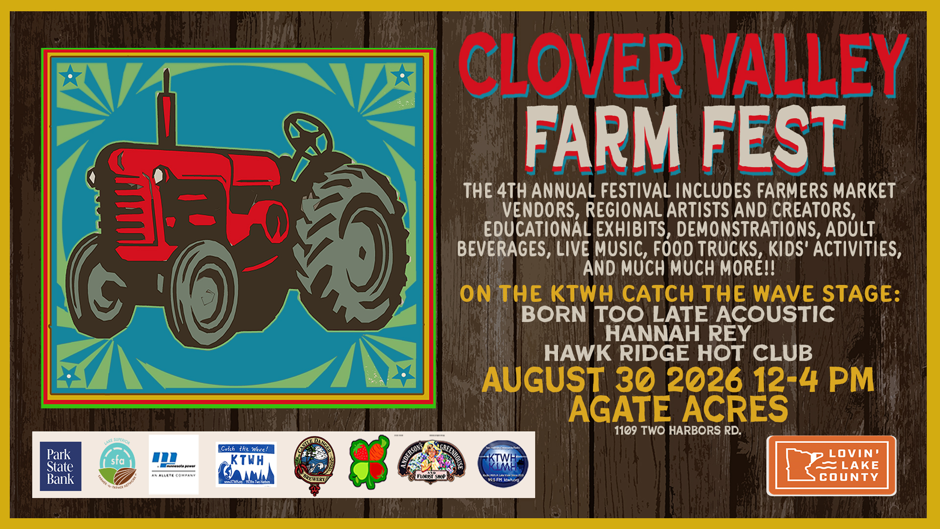 Clover valley farm fest 2026 horizontal