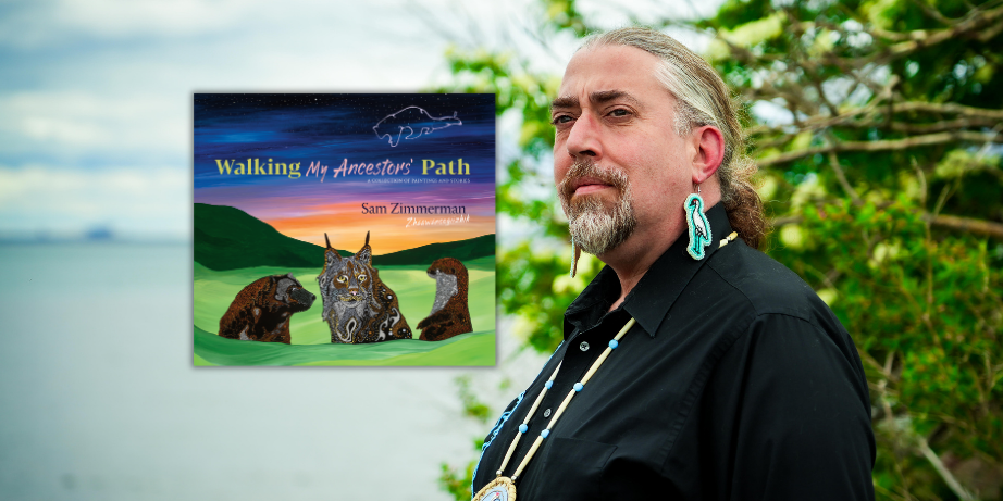 Book signing: "walking my ancestors' path" by sam zimmerman / zhaawanoogiizhik 1 27 press ancestorspathsigning cal