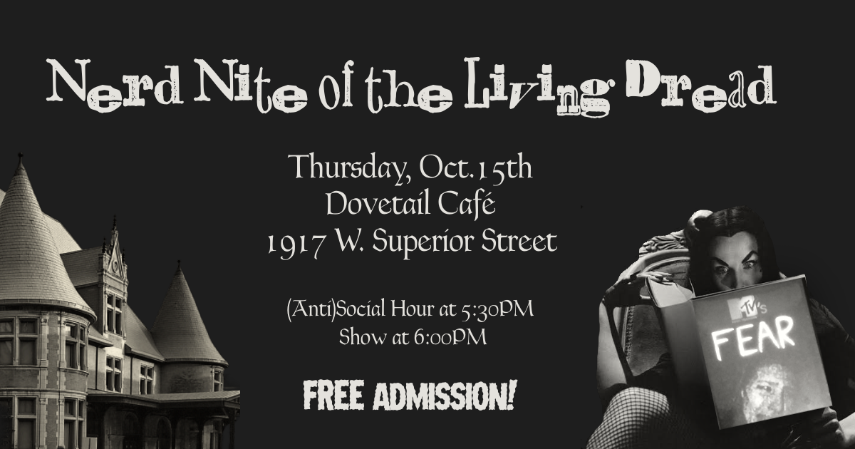 Nerd nite of the living dread 1 Nerd nite oct. 2026 revised