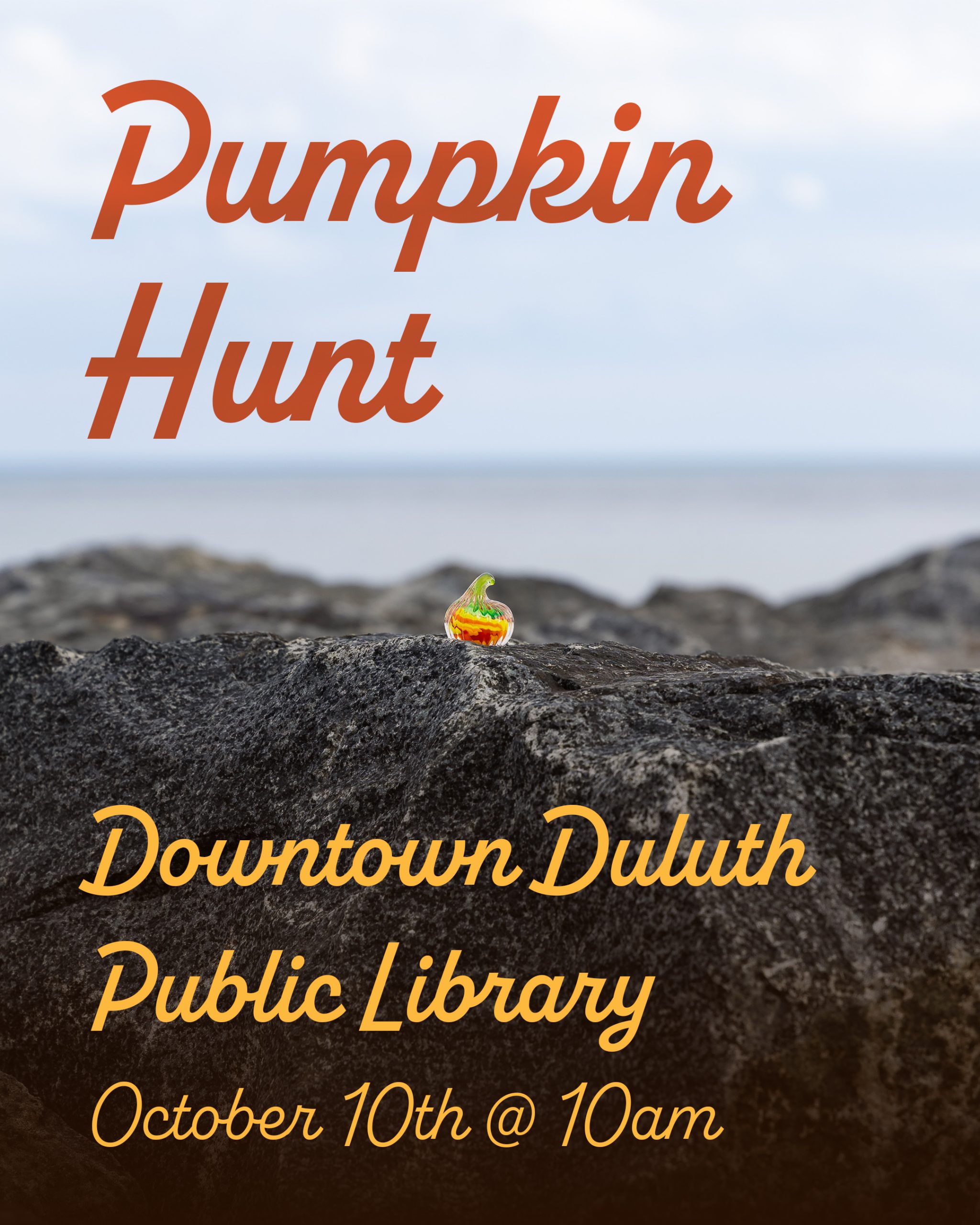Pumpkin Hunt at the Library