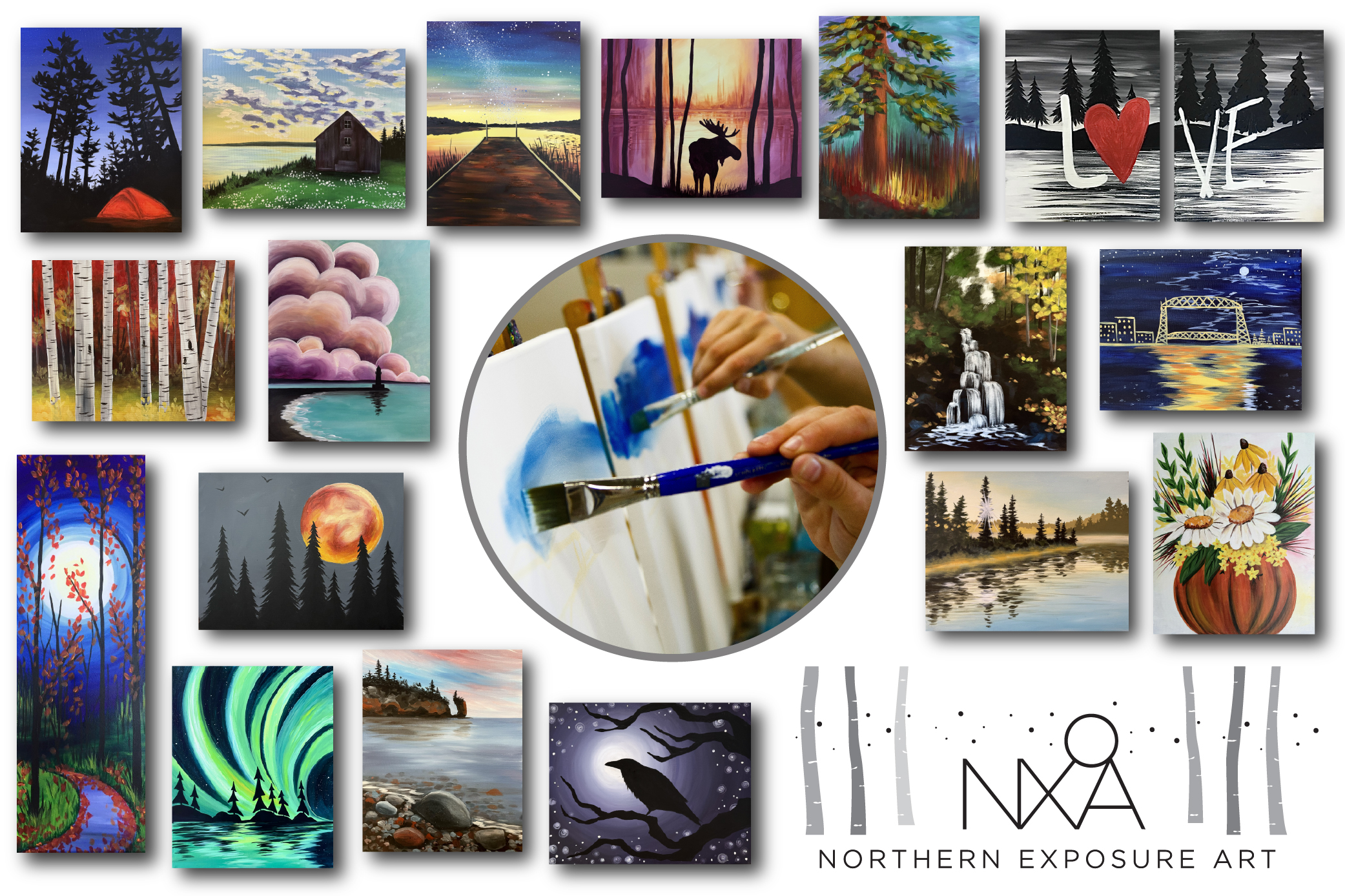 Acrylic paint class 1 Oct paint classes for ads