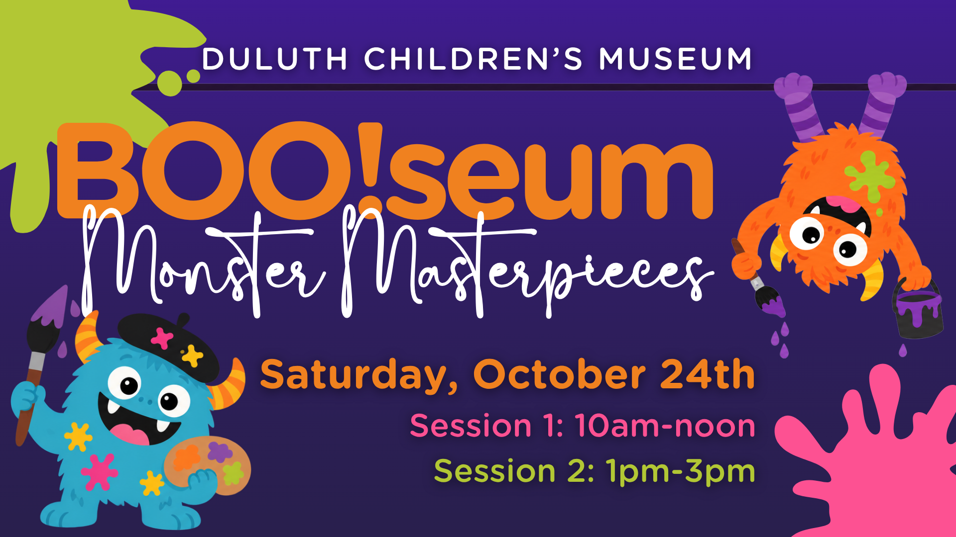 Boo! Seum: monster masterpieces 1 Booseum 2